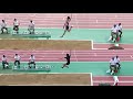 2019日本選手権 橋岡選手と小森選手の1本目比較動画