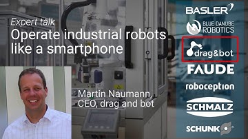 Web-Expo - ©drag&bot: Operate industrial robots like a smartphone