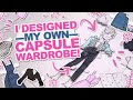 DRAWING A PAPER-DOLL CAPSULE WARDROBE!