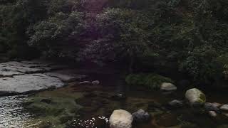 花瀬川の石畳（The Flagstone Riverbed of Hanasegawa River）