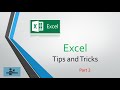 Excel Tips and Tricks part 2