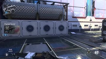 Cheeky spot in a Call of Duty AW S&D ranked play