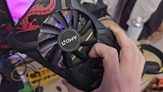 тест видеокарты POWERCOLOR RX 580 RED DRAGON