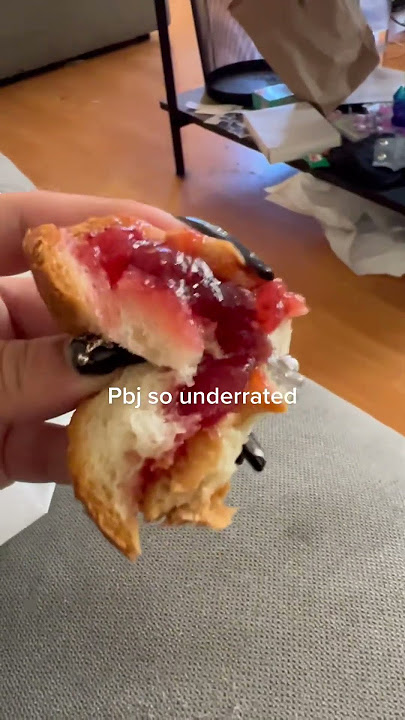 Peanut Butter and Jelly Love: A Look at a Classic Snack#pbj #comfortfood #sandwich #snack