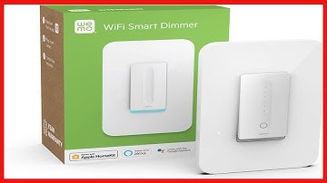 WeMo (F7C059) Dimmer Wifi Light Switch, Works with Alexa, the Google Assistant and Apple Homekit