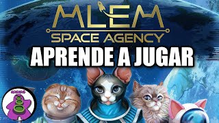 MLEM AGENCIA ESPACIAL - Cómo se juega - TUTORIAL - Juego de Mesa - unna