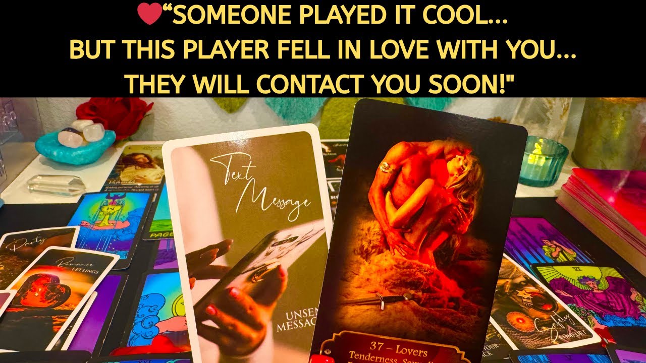 ❤️ «Кто-то БЫЛ крут… Но этот игрок влюбился в тебя… Он скоро с тобой свяжется!» Таро