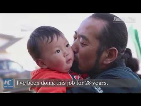 Tibetan man delivers mail for 28 years on treacherous mountain highway