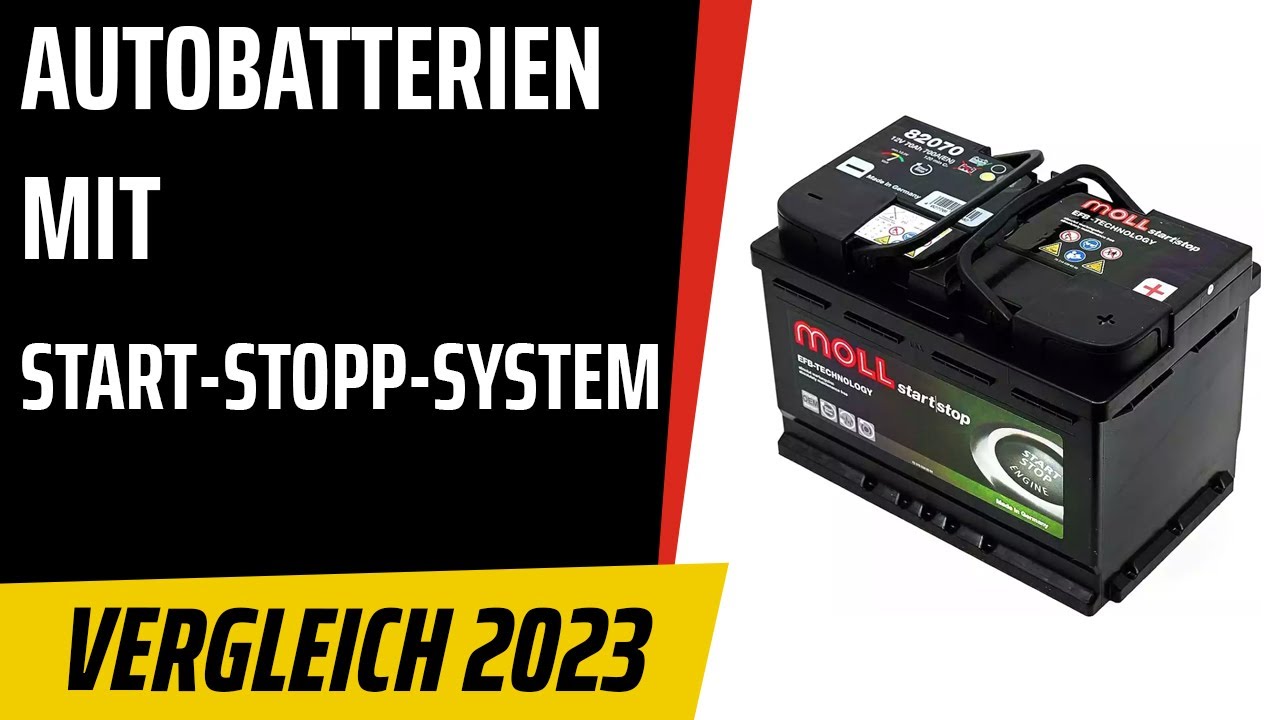 TOP–7. Die besten Autobatterien mit Start-Stopp-System [AGM, EFB]. Test &  Vergleich 2023