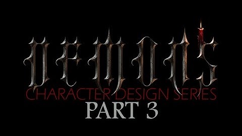 DEMONS - Character Design Concept Art Tutorial - Part 3