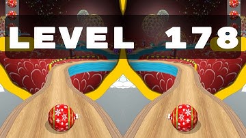 Going Balls: New Update One Level 178 Only | Walkthrough All Levels Going Balls | 1080p 60fps