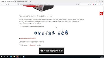 Tuto vidéo : Utiliser un OCR en ligne et convertir un PDF