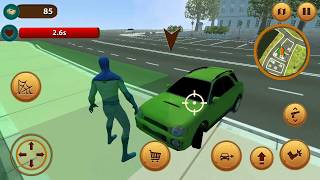 Amazing Rope Hero City Spider Vs Homecoming Spiderhero vs Flying Wulture Battle | Android GamePlay screenshot 4