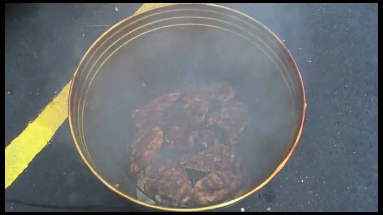 Trash can smoker YouTube