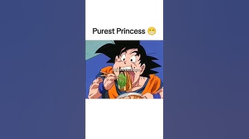 "Goku Is A Princess 💪🏻"         #shorts #anime #dragonball #goku #memes #ytshorts
