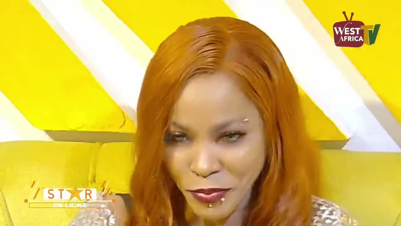 М'МА ТУРЕ НА ОНЛАЙН-ШОУ «STAR» С КЭМПБЕЛЛОМ НА ТЕЛЕВИДЕ ЗАПАДНОЙ АФРИКИ