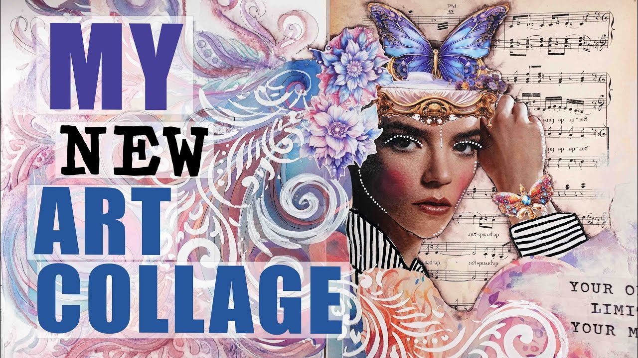 DIY: Magazine Collage Art - Kim Dettmer Art