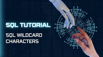 16. SQL Wildcard Characters | SQL Tutorial in Hindi I