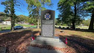 Princeton, West Virginia! Mercer County, Oakwood Cemetery Confederate Memorial (Oct 11, 2024)