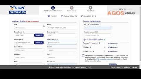 EKYC PAPERLESS DIGITAL SIGNATURE PROCESS, V-SIGN PAPERLESS PROCESS OF DIGITAL SIGNATURE, NEW PROCESS