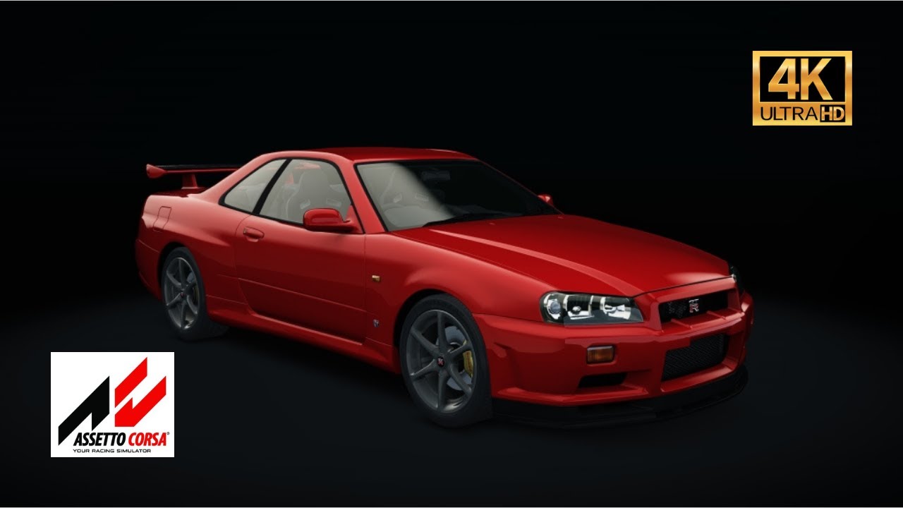 Assetto Corsa NISSAN Skyline R34 Drift HD PC 4K - YouTube