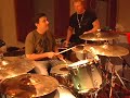 Joey Kramer drum lessons for Wyc Grousbeck at Pandoras Box 2008