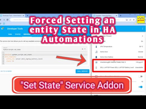 #63 'Set State' Service in Home Assistant |  How to Add & Use