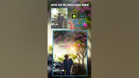Hypic photo editing | Ai generative photo edit | Just one click #shorts #shortvideo #youtubeshorts