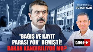 Bağiş Ve Kayit Parasi Yok Di̇yen Mi̇lli̇ Eği̇ti̇m Bakani Yusuf Teki̇n Kandiriliyor Mu?