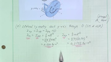 Lec38 - Rigid Body 3D Kinetics (Examples) Euler