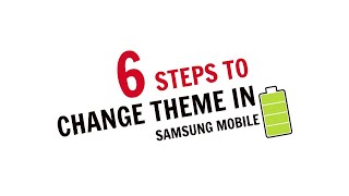How to change theme in Samsung Galaxy  (One UI) screenshot 5