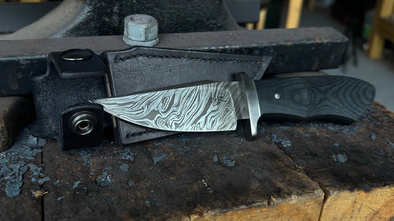Making a Leather Sheath Worthy of a Damascus Knife