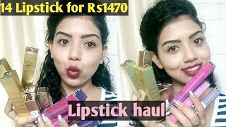 Purplle haul | Newly launched Lipstick haul | Lipsticks under Rs 400