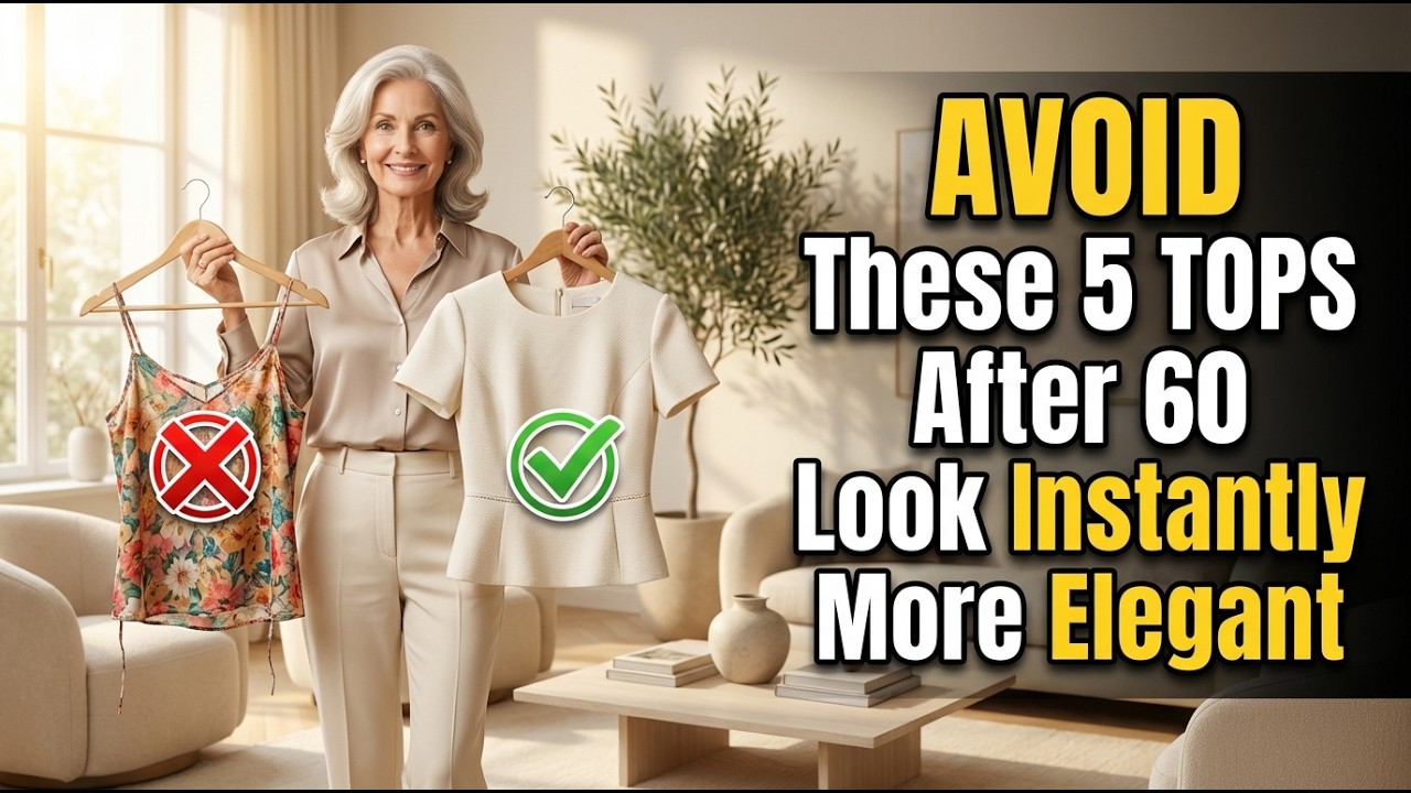 AVOID These 5 TOPS After 60 – Look Instantly More Elegant
