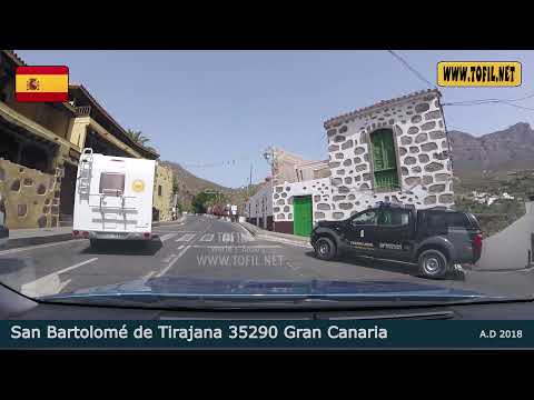 San Bartolomé de Tirajana 35290 Gran Canaria SPAIN 2018 Driving Road Trip WWW.TOFIL.NET