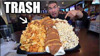 I HAD TO EAT 'GARBAGE' FOR THIS FAMOUS FOOD CHALLENGE IN NEW YORK | Joel Hansen