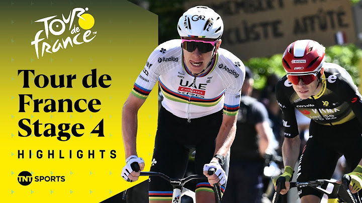 HISTORY IS MADE! 💯 | Men's Tour de France Stage 4 Race Highlights | TNT Sports Cycling