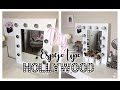 DIY ESPEJO PARA TOCADOR CON LUCES / DIY HOLLYWOOD VANITY MIRROR