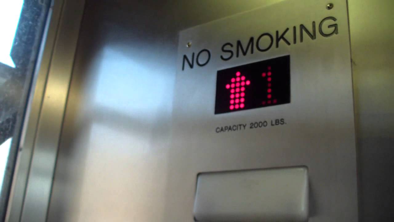 Nice Heights Hydraulic Street Elevator @ Cortlandt Train Station - Cortlandt, New York