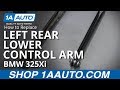 How to Replace Left Rear Lower Control Arm 2001-06 BMW 325Xi