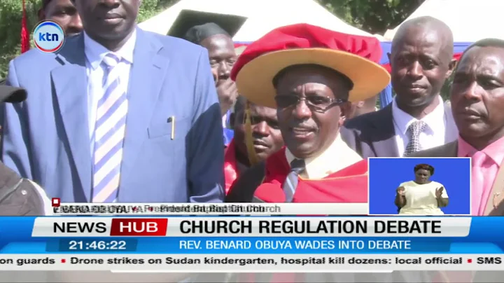 Rev. Obuya says the constitution protects church autonomy, warning against government regulation