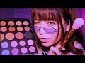 🇯🇵ASMR 親友があなたにお出かけメイク♪ ため口＊ガムを噛む音＊ブラシ＊ロールプレイ Best Friend Does Your Make up! Gum Chewing/Brushing RP