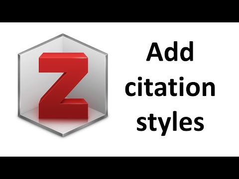 citation styles