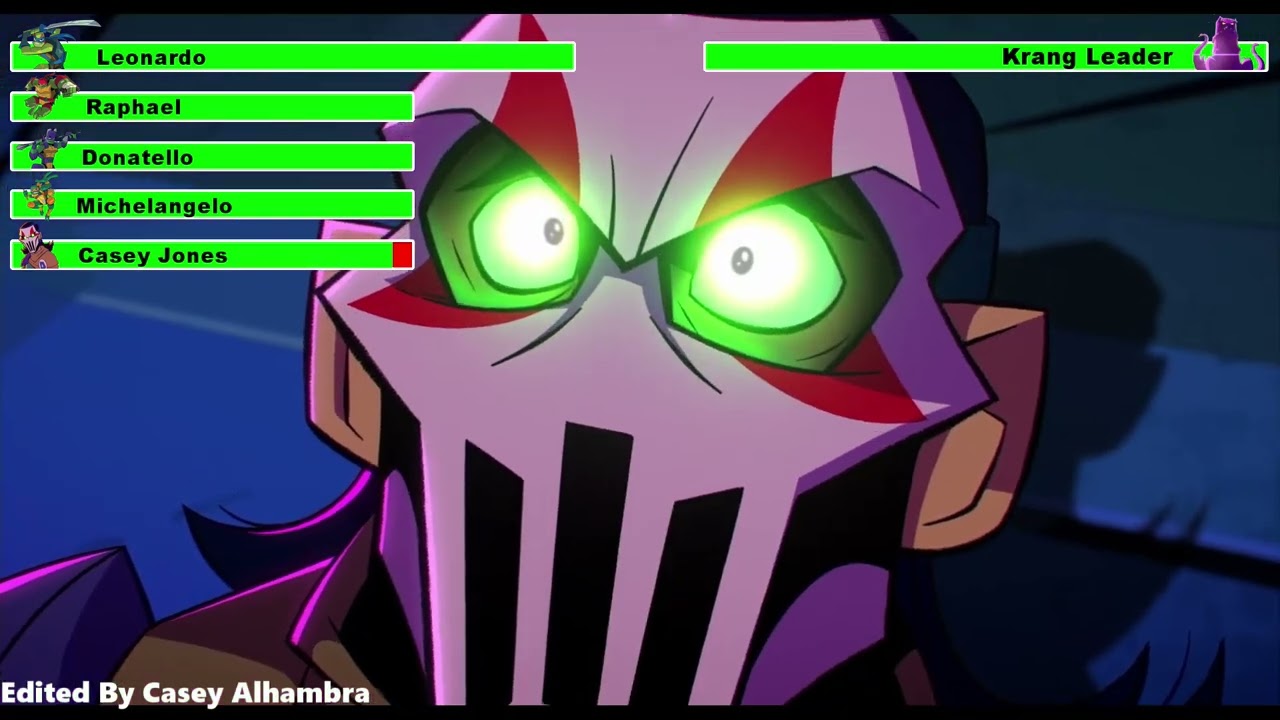 Rise Of The Teenage Mutant Ninja Turtles The Movie 2022 Krangs Arrival With Healthbars 12