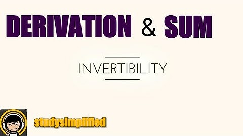 Invertible LTI system