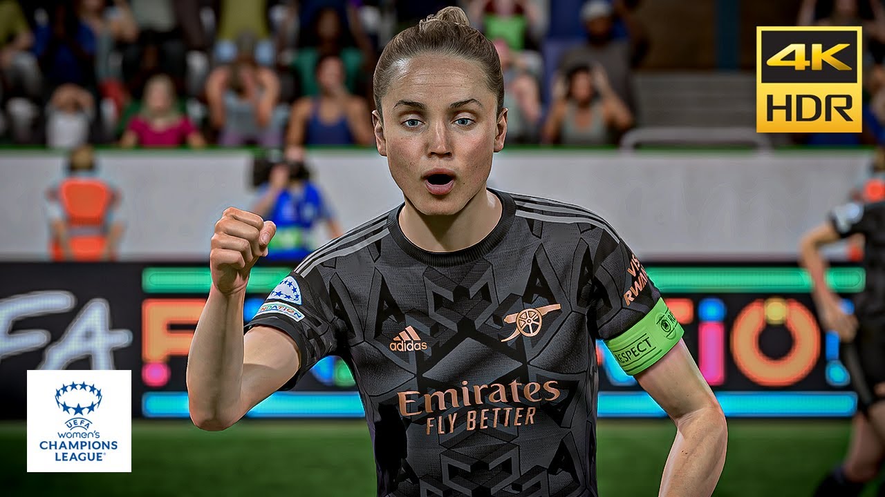 Wolfsburg vs Arsenal | UEFA Women's Champions League 2023 | FIFA 23 [4K 60FPS]