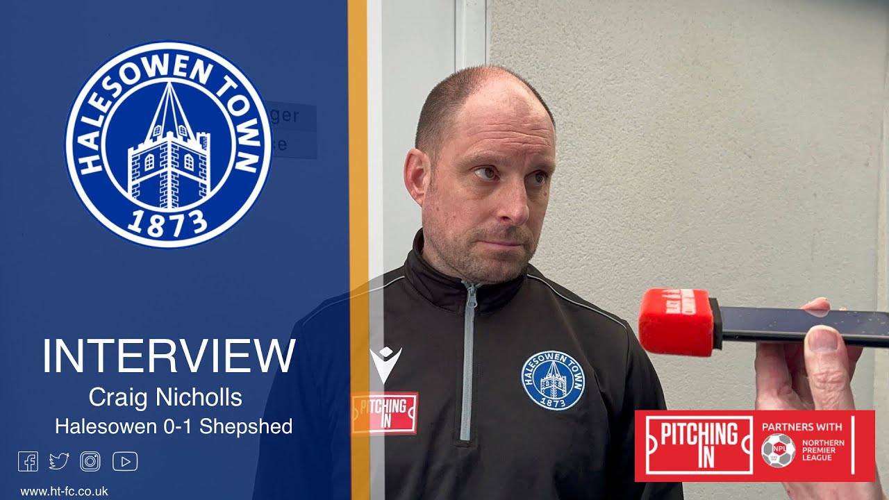 MANAGER INTERVIEW Craig Nicholls after Shepshed defeat YouTube