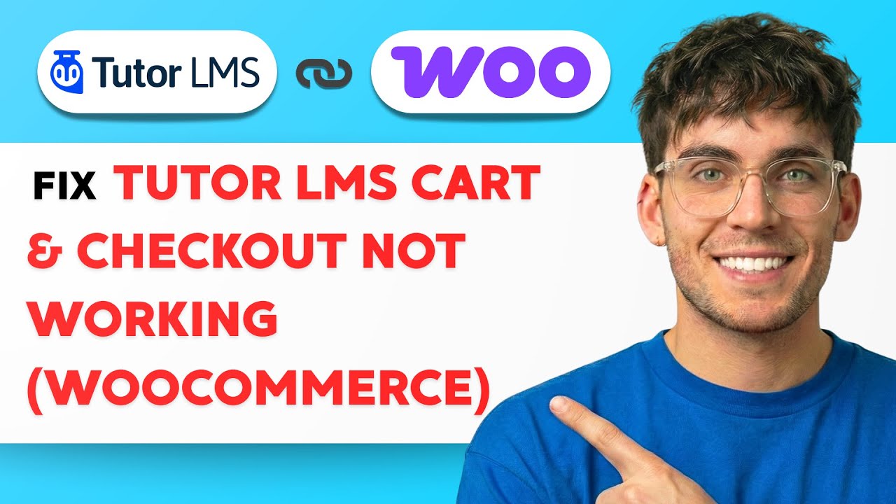 How to Fix Tutor LMS Cart and Checkout not Working (Woocommerce) [2026 ...