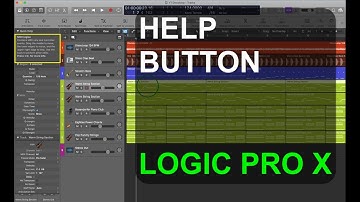 Help Button : LOGIC PRO X : SINGLE FUNCTIONS