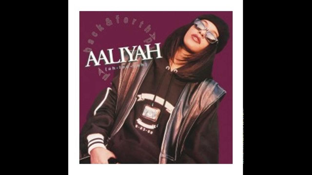 Aaliyah Back and Forth (Instrumental w/backing) YouTube